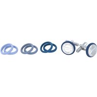 Bouton de manchette  Hip Hop Homme in Acier HJ0050 - HJ0050